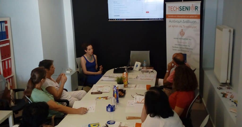 TECHSenior: Start of Training Program in Greece! 2 TechSenior-Training