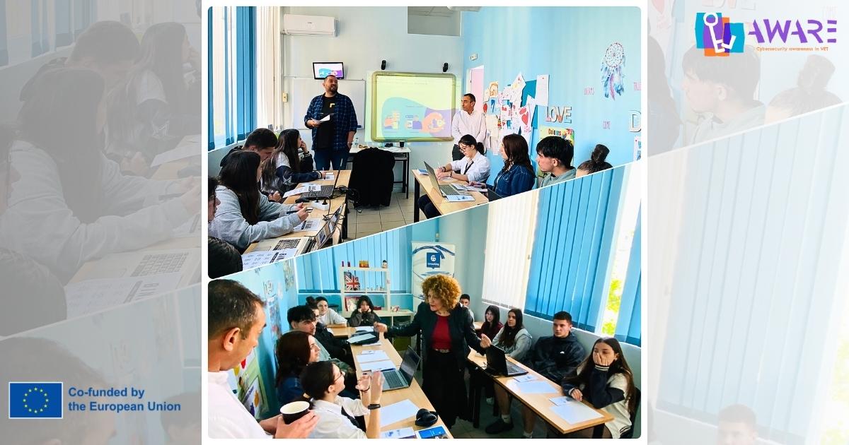 Empowering VET learners with cybersecurity skills in Patras, Greece through the AWARE project. 13